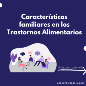 PORTADA Características familiares en los Trastornos Alimentarios